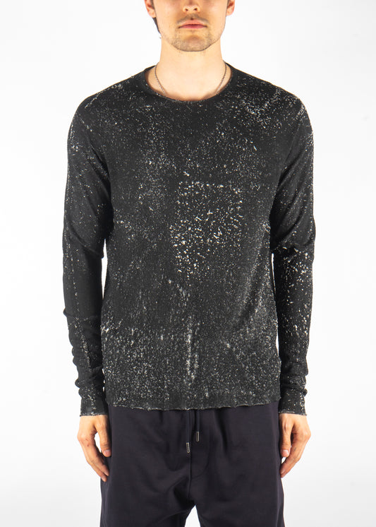 MD12238 Dyed Knit Black Black