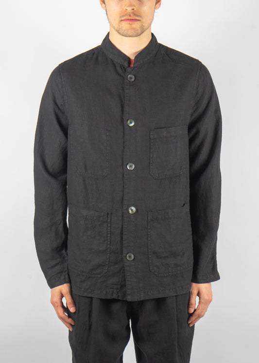 Hannu Shirt Jacket Black