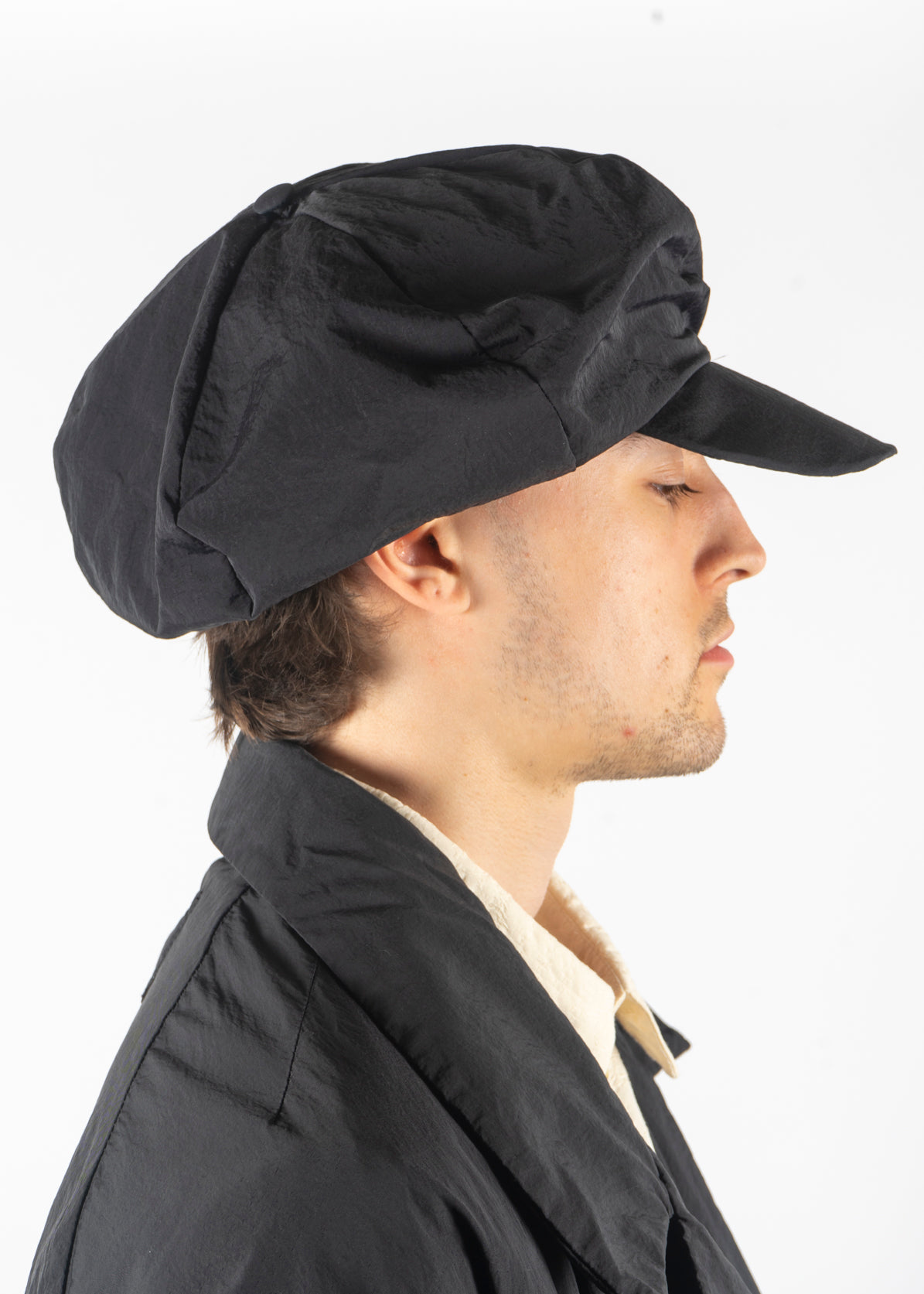 KS10 Nylon Peaky Hat Black