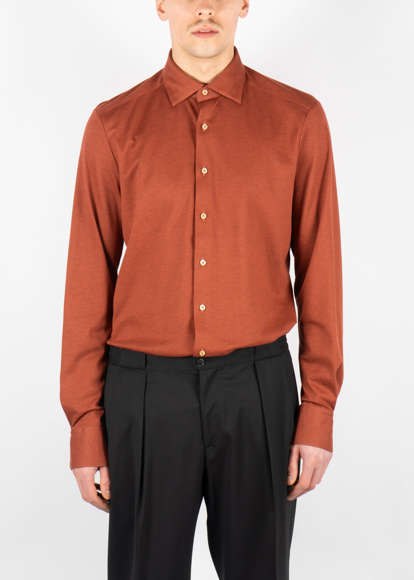 Jersey Shirt Burnt Orange