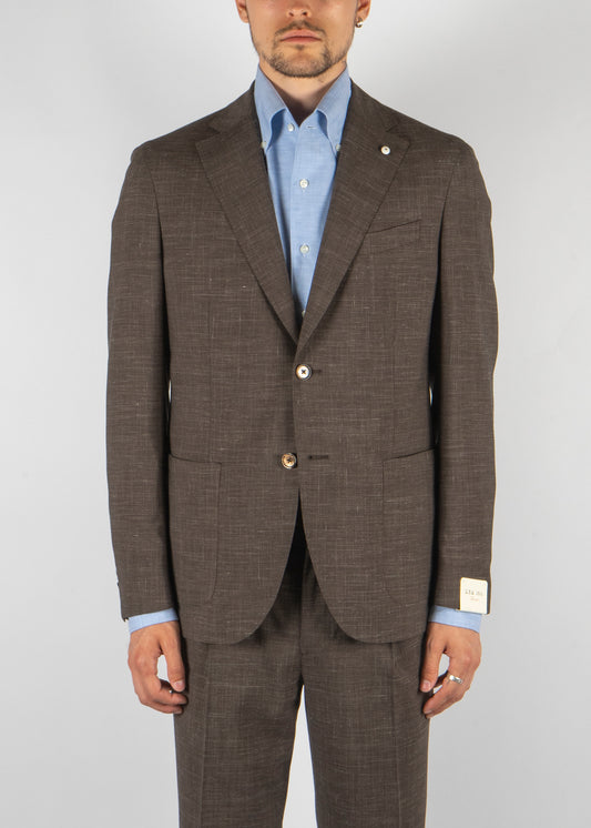 Jack Jacket Brown Check