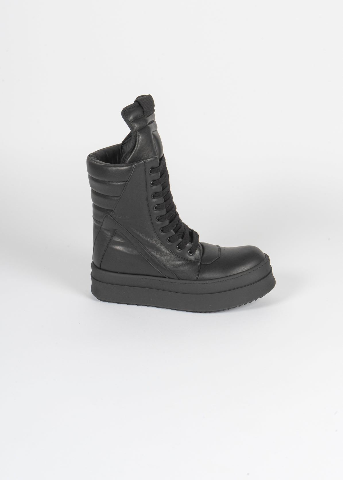 Rick Owens Mega Geobasket Sneaker Black - Autograph Rick Owens Mega Geobasket Sneaker Black - Autograph
