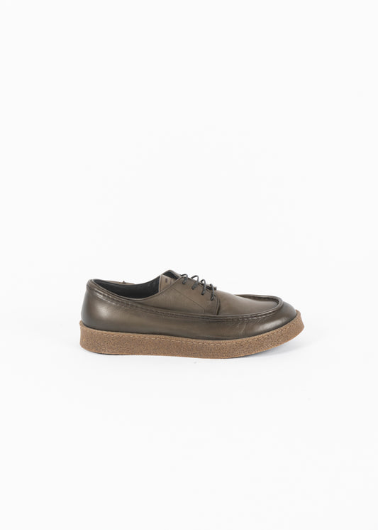18370C Yan Crepe Sole Shoe Olive