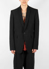 Cupro-Washer Lawn Tailored Jacket Black