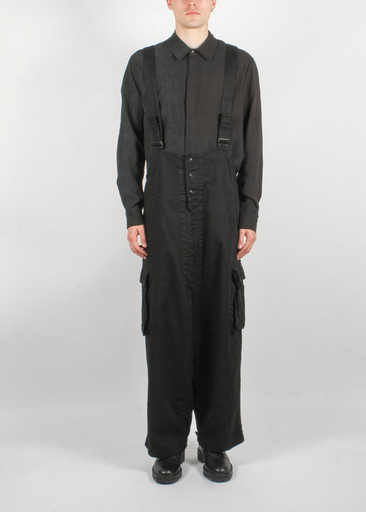 Scandal Katsuragi Work Overalls Black