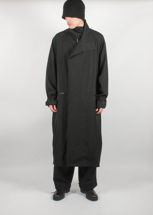 Cardigan Stitch Knit Hat Black