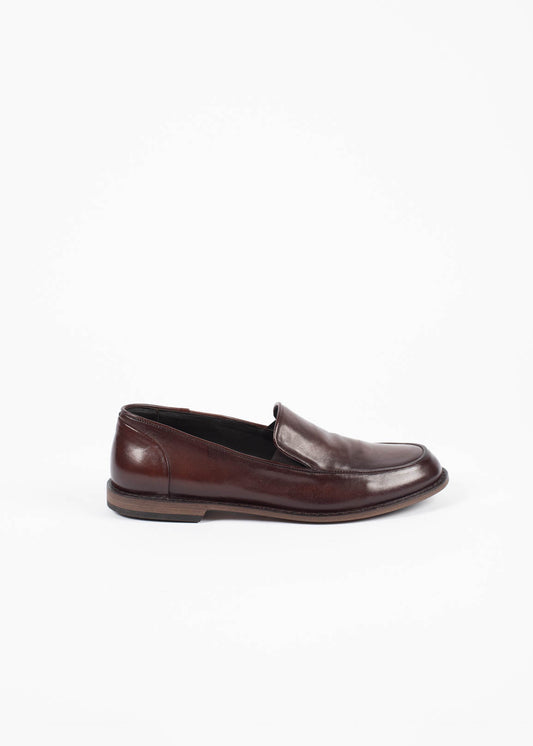 Leather Loafer Dark Brown