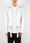 Shirt w/ Adjustable Sliders White