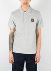 Tether Polo Shirt Old Silver