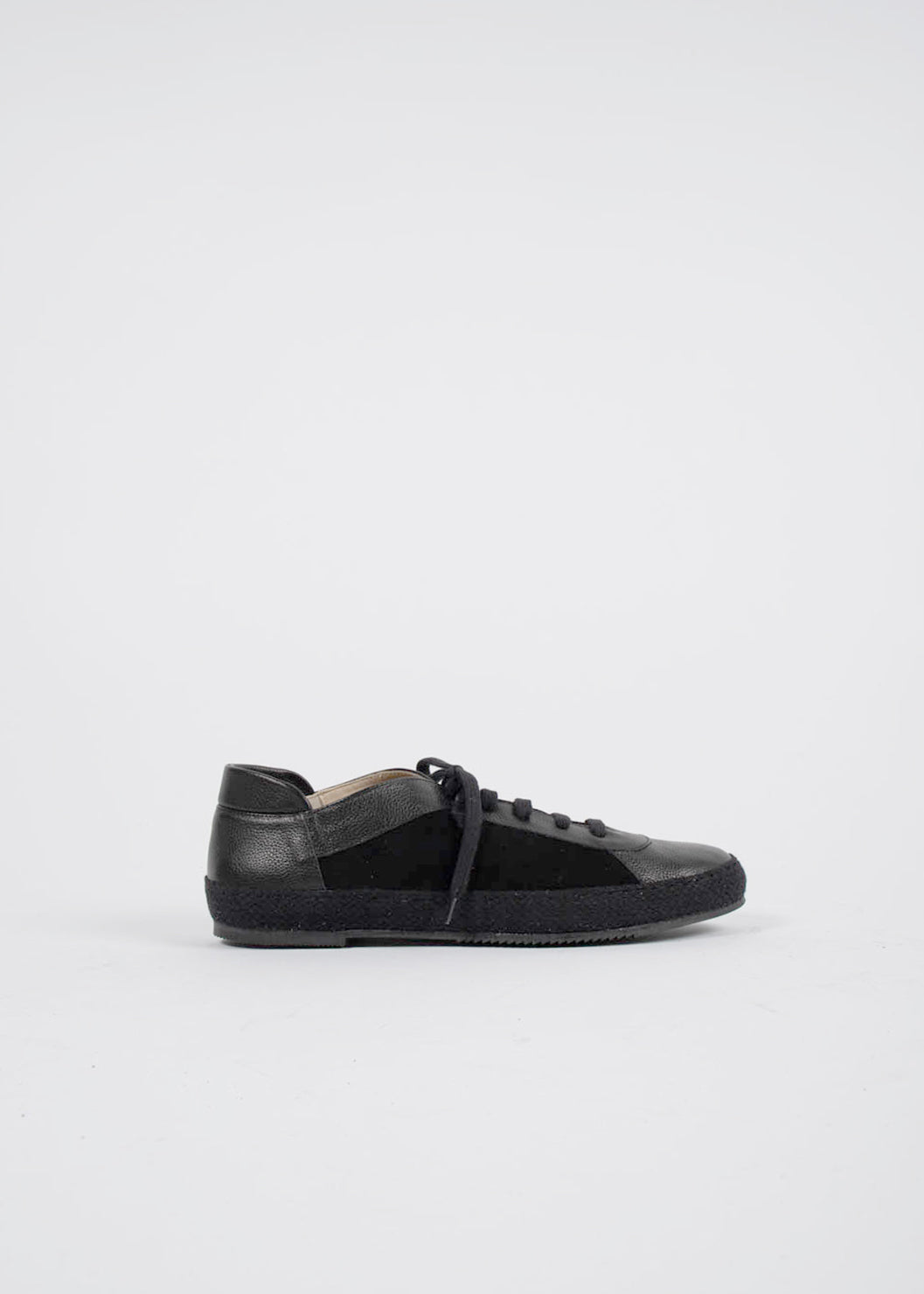 Loki Leather Sneaker Black