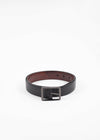 Reversible Leather Belt Black Brown